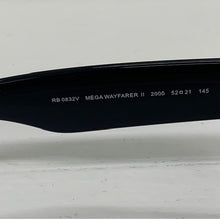 Carica l'immagine nel visualizzatore di Gallery, Reading Glasses Ray Ban 0832 2000 Megawayfarer Black 54 21 145 + Hoya Lens
