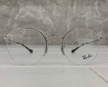 Carica l'immagine nel visualizzatore di Gallery, Reading Glasses Ray Ban 3947 Round Gaze 2501 Silver 51 22 145 + Hoya Lens
