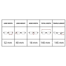Carica l'immagine nel visualizzatore di Gallery, Reading Glasses Ray Ban 5442D 2000 Black Silver 52 18 140 + Hoya Lens

