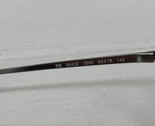 Carica l'immagine nel visualizzatore di Gallery, Reading Glasses Ray Ban 5442D 2000 Black Silver 52 18 140 + Hoya Lens
