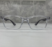 Carica l'immagine nel visualizzatore di Gallery, Reading Glasses Ray Ban 7047 5768 54 17 140 Transparent Grey Trasparent  + Hoya Lens

