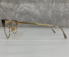 Carica l'immagine nel visualizzatore di Gallery, Reading Glasses Ray Ban RB7216 New Clubmaster 8471  Beige on Gold  51 20 145 + Hoya Lens
