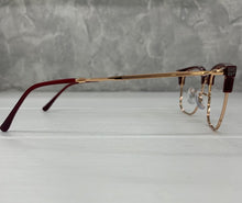 Carica l'immagine nel visualizzatore di Gallery, Reading Glasses Ray Ban RB7216 New Clubmaster 8209 Rose Gold Bordeaux  51 20 145 + Hoya Lens
