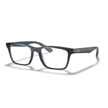 Carica l'immagine nel visualizzatore di Gallery, Reading Glasses Ray Ban 7025 5719 Shiny Blue 53 17 145 + Hoya Lens
