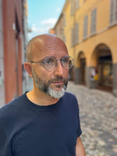 Carica l'immagine nel visualizzatore di Gallery, Reading Glasses Retrosuperfuture RSF Numero 40 Faded Navy Rosa R 0XK 50 18 145 + Hoya Lens
