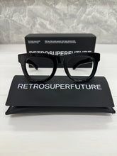 Carica l'immagine nel visualizzatore di Gallery, Reading Glasses Retrosuperfuture RSF Ciccio Black J6C 50 22 145 + Hoya Lens
