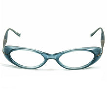 Carica l'immagine nel visualizzatore di Gallery, Computer Reading Glasses Kata Aura Blu Azure 47 15 135 + Hoya Lens
