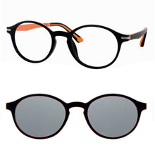 Carica l'immagine nel visualizzatore di Gallery, Eyewear CentroStyle Kids F0078 46 146 000 N Black Orange 46 18 135 + Clip On
