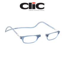 Carica l'immagine nel visualizzatore di Gallery, Reading Glasses Clic Classic Denim Blue Hoya Lens 100% Authentic Clic Products
