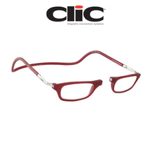 Carica l'immagine nel visualizzatore di Gallery, Reading Glasses Clic Frosted Red XL Hoya Lens 100% Authentic Clic Products
