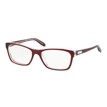 Carica l'immagine nel visualizzatore di Gallery, Reading Glasses Ralph Lauren 7039 1081 Trasp Red On Crystal 53 16 135 + Hoya Lens
