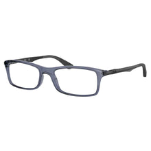 Carica l'immagine nel visualizzatore di Gallery, Reading Glasses Ray Ban 7017 8122 Transparent Blue 54 17 145 + Hoya Lens

