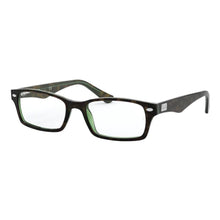 Carica l'immagine nel visualizzatore di Gallery, Reading Glasses Ray Ban 5206 2445 Havana On Green 52 18 140 + Hoya Lens
