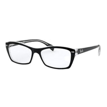 Carica l'immagine nel visualizzatore di Gallery, Reading Glasses Ray Ban 5255 2034 Black On Trasparent 53 16 135 + Hoya Lens
