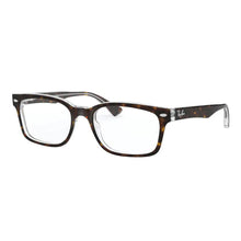 Carica l'immagine nel visualizzatore di Gallery, Reading Glasses Ray Ban 5286 5082 Top Havana On Trasparent 51 18 135 Hoya Lens
