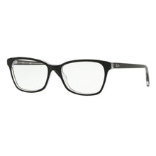 Carica l'immagine nel visualizzatore di Gallery, Reading Glasses Ray Ban 5362 2034 Black On Trasparent 54 17 140 + Hoya Lens
