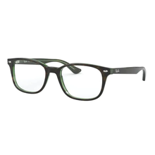 Carica l'immagine nel visualizzatore di Gallery, Reading Glasses Ray Ban 5375 2383 Havana On Transparent Green 53 18 145 + Hoya Lens
