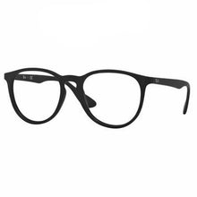 Carica l'immagine nel visualizzatore di Gallery, Reading Glasses Ray Ban 7046 Erika 5364 Rubber Black 51 18 140 + Hoya Lens
