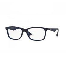 Carica l'immagine nel visualizzatore di Gallery, Reading Glasses Ray Ban 7047 5450 56 17 145 Matt Blue + Hoya Lens
