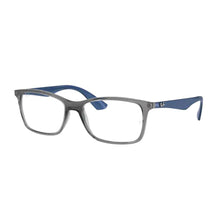 Carica l'immagine nel visualizzatore di Gallery, Reading Glasses Ray Ban 7047 5769 56 17 145 Transparent Grey + Hoya Lens
