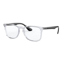 Carica l'immagine nel visualizzatore di Gallery, Reading Glasses Ray Ban RB 7074 5943 Transparent 50 18 145  + Hoya Lens
