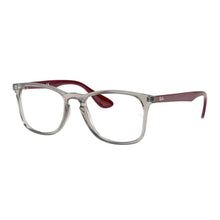 Carica l'immagine nel visualizzatore di Gallery, Reading Glasses Ray Ban RB 7074 8083 Transparent Grey 50 18 145  + Hoya Lens
