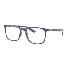 Carica l'immagine nel visualizzatore di Gallery, Reading Glasses Ray Ban 7199 5207 Sand Blue 54 18 145 + Hoya Lens
