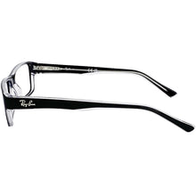 Carica l'immagine nel visualizzatore di Gallery, Reading Glasses Ray Ban 5169 2034 52 16 140 Top Black On Trasparent + Hoya Lens
