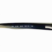 Carica l'immagine nel visualizzatore di Gallery, Reading Glasses Ray Ban 5169 5540 52 16 140 Grey Horn Gradient Grey + Hoya Lens
