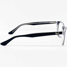 Carica l'immagine nel visualizzatore di Gallery, Reading Glasses Ray Ban 5375 2034 Black On Transparent 53 18 145 + Hoya Lens
