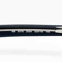 Carica l'immagine nel visualizzatore di Gallery, Reading Glasses Ray Ban 5375 2034 Black On Transparent 53 18 145 + Hoya Lens
