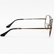 Carica l'immagine nel visualizzatore di Gallery, Aviator Reading Glasses Ray Ban 6389 The General 2531 Bronze 55 mm Hoya Lens
