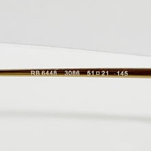 Carica l'immagine nel visualizzatore di Gallery, Reading Glasses Ray Ban 6448 3086 Legend Gold 51 21 145 + Hoya Lens
