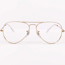 Carica l'immagine nel visualizzatore di Gallery, Reading Glasses Ray Ban 6489 Aviator 3094 Rose Gold 55 14 140 + Hoya Lens
