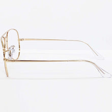 Carica l'immagine nel visualizzatore di Gallery, Reading Glasses Ray Ban 6489 Aviator 3094 Rose Gold 55 14 140 + Hoya Lens
