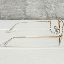 Carica l'immagine nel visualizzatore di Gallery, Reading Glasses Ray Ban 6489 Aviator 3094 Rose Gold 58 14 140 + Hoya Lens
