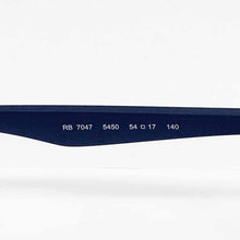 Carica l'immagine nel visualizzatore di Gallery, Reading Glasses Ray Ban 7047 5450 54 17 140 Matt Blue + Hoya Lens
