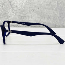 Carica l'immagine nel visualizzatore di Gallery, Reading Glasses Ray Ban 7047 5450 56 17 145 Matt Blue + Hoya Lens
