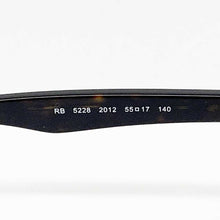 Carica l'immagine nel visualizzatore di Gallery, Reading Glasses Ray Ban 5228 2012 Dark Havana 55 17 140 + Hoya Lens
